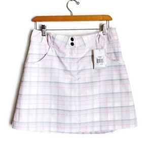 Nike Plaid Golf Skirt NWT Size 8
